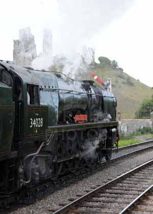 Purchase photo of 34028 EDDYSTONE at Swanage Railway